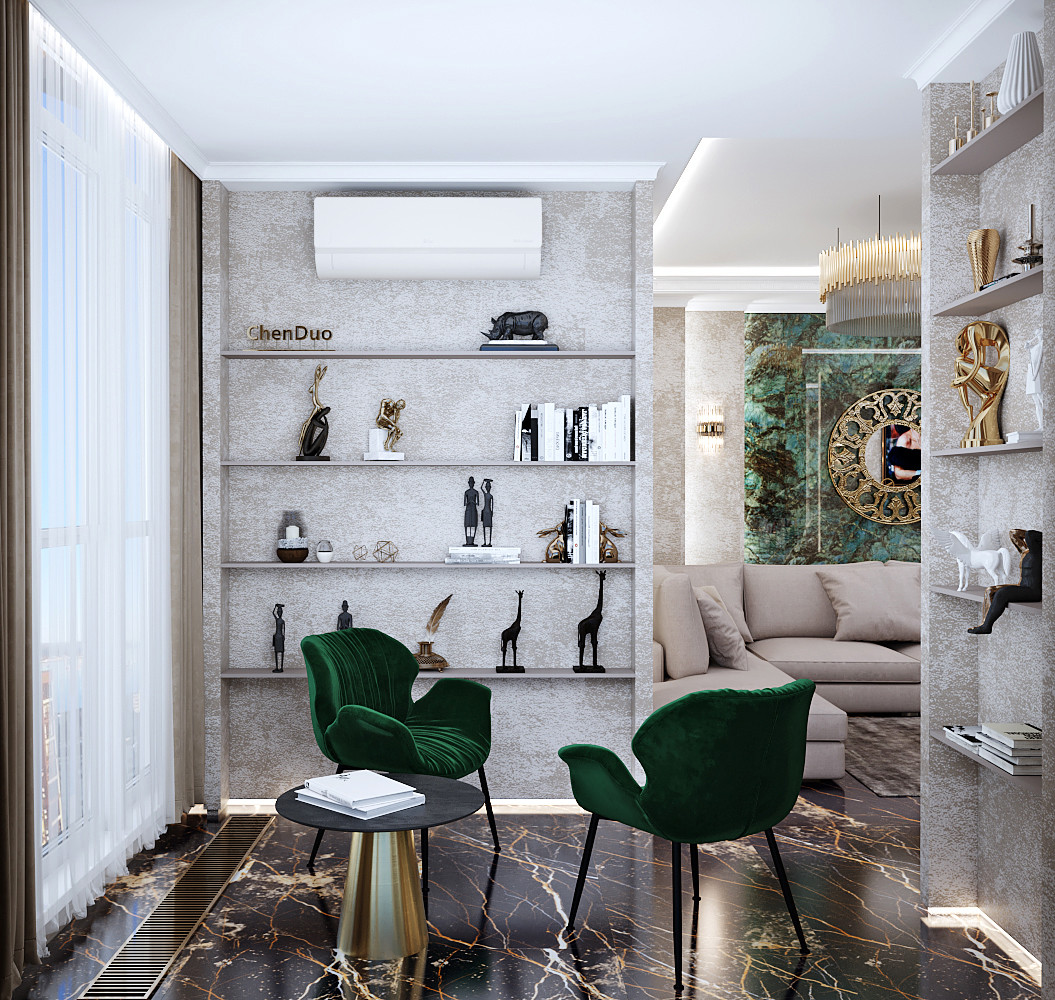 Апартаменты с элементами Арт-Деко