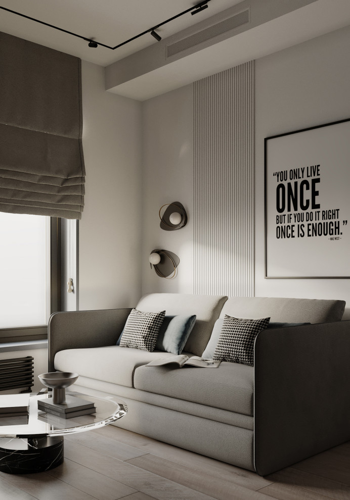 ЖК Shome, стильная небольшая квартира для молодой пары