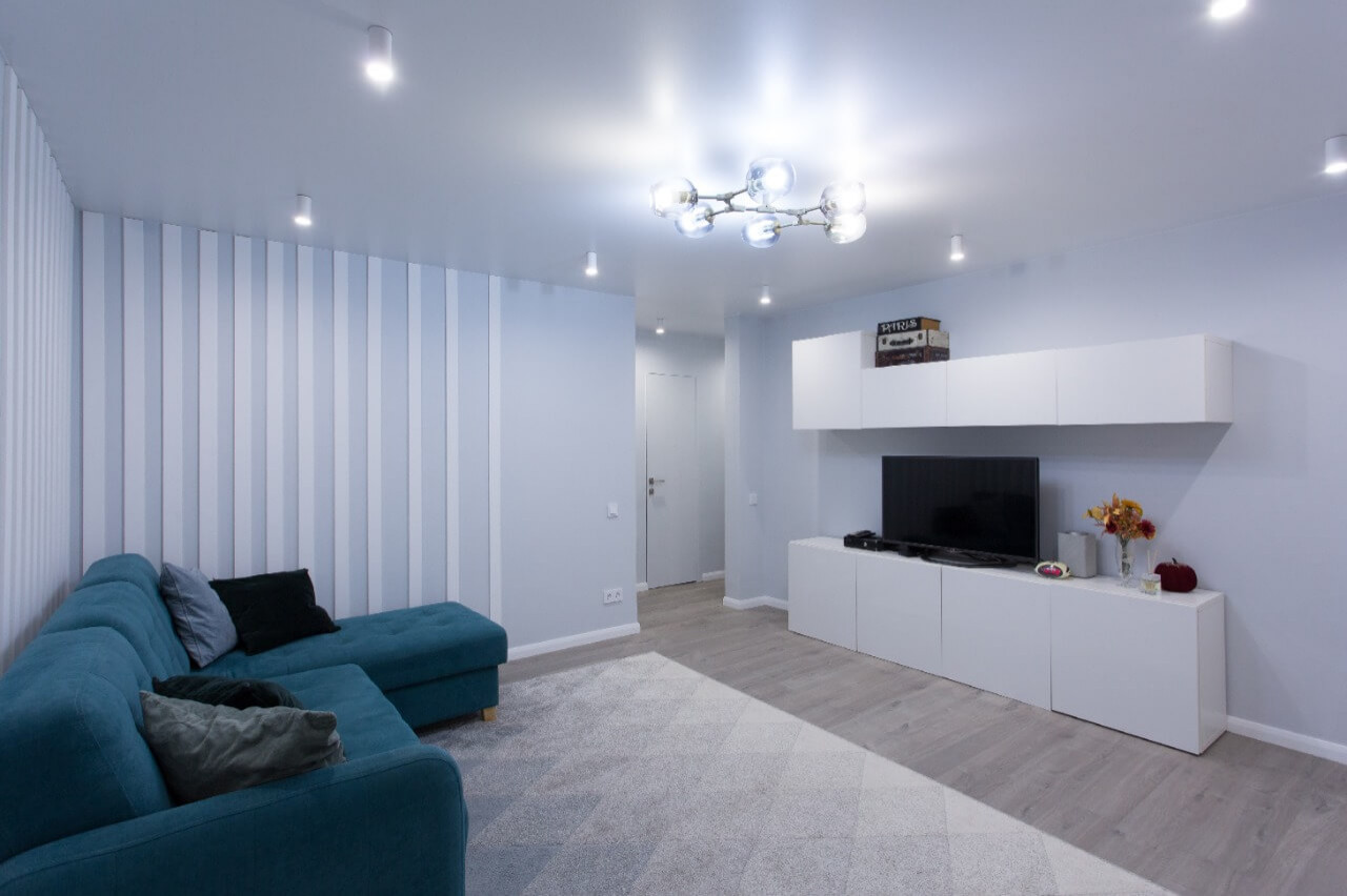 ремонт 3-х комнатной квартиры в ЖК "Крылья"