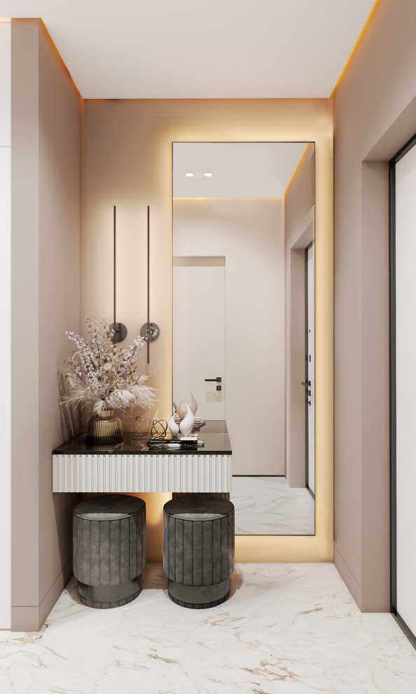 Дизайн проект Московской квартиры для семьи с сыном