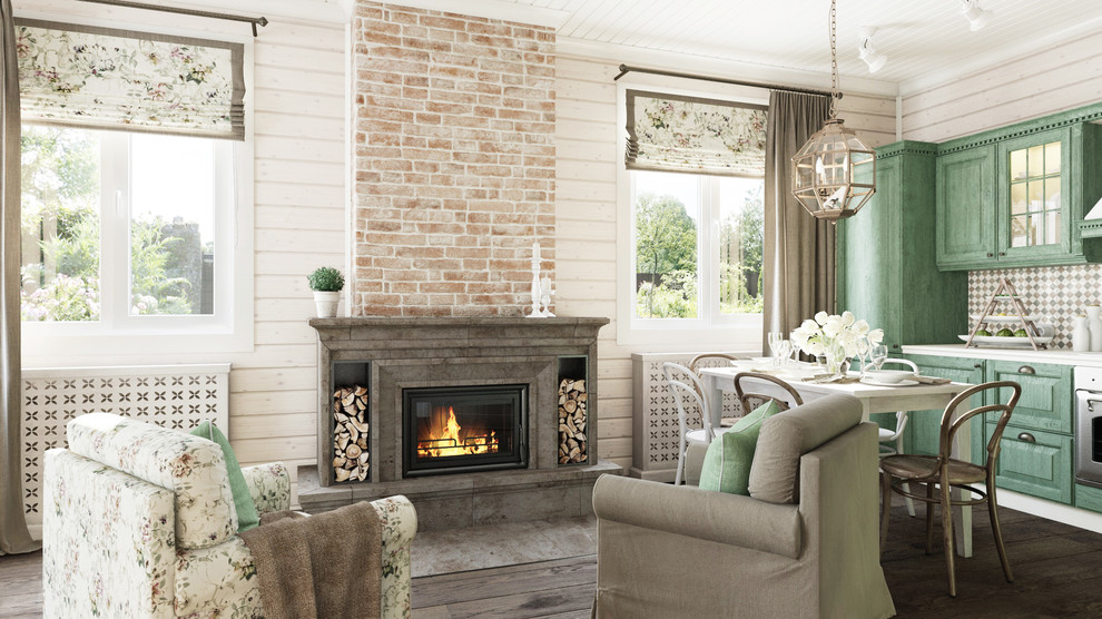 Обложка проекта: Дачный дом в стиле прованс