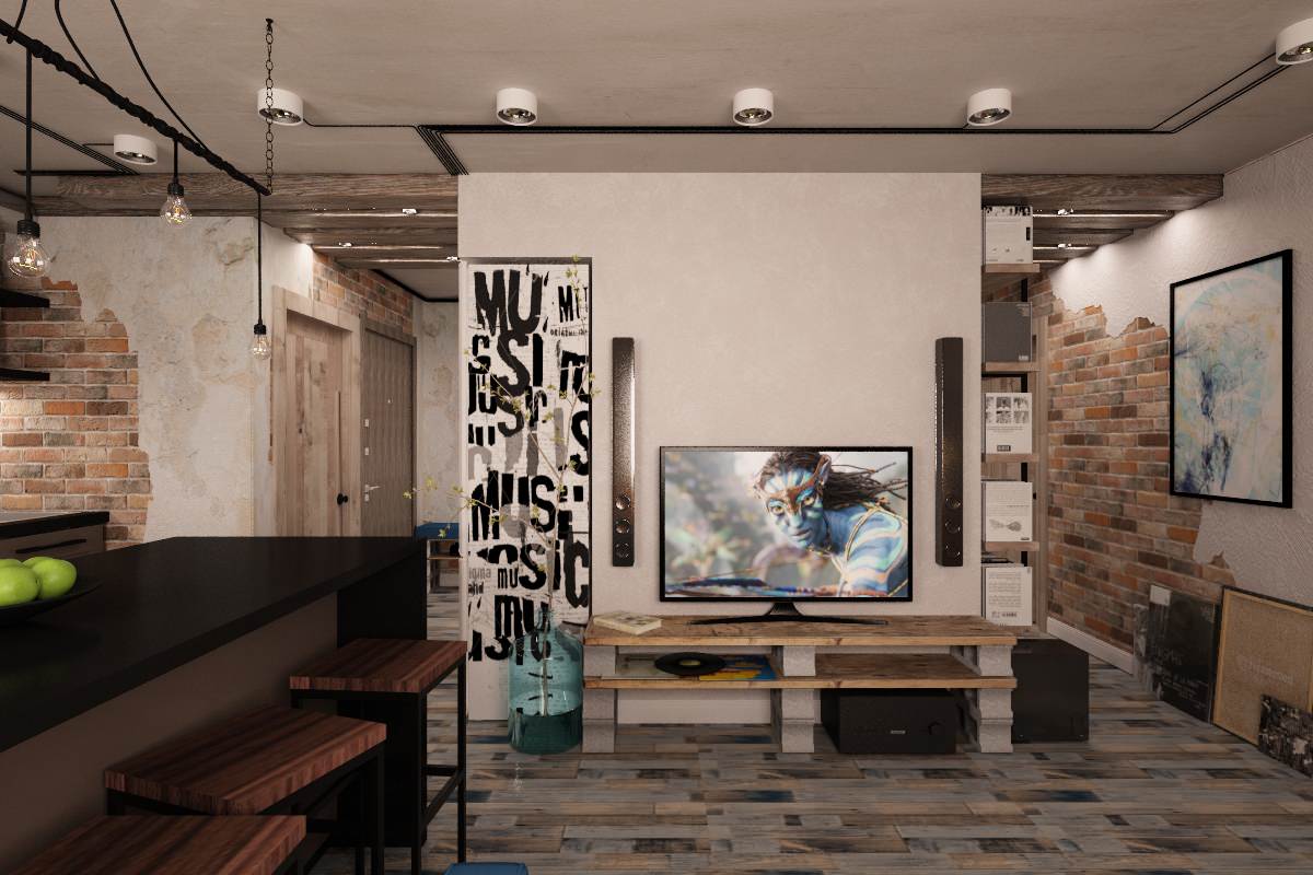 Лофт по ул. Амудсена. Екатеринбург