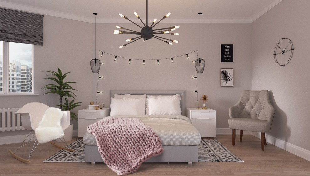 Обложка проекта: Визуализация спальни