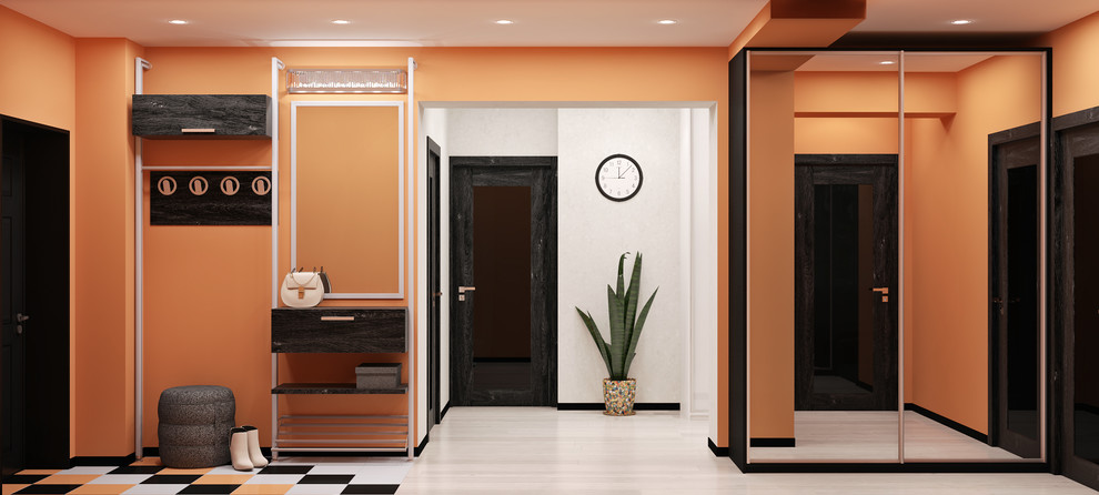 Квартира в палитре "Гауди"