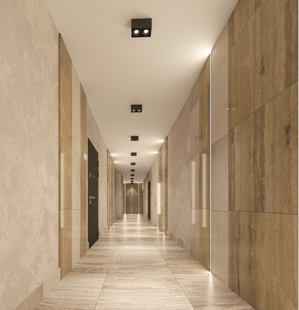 Дизайн-проект входного холла, для Жилого Комплекса.