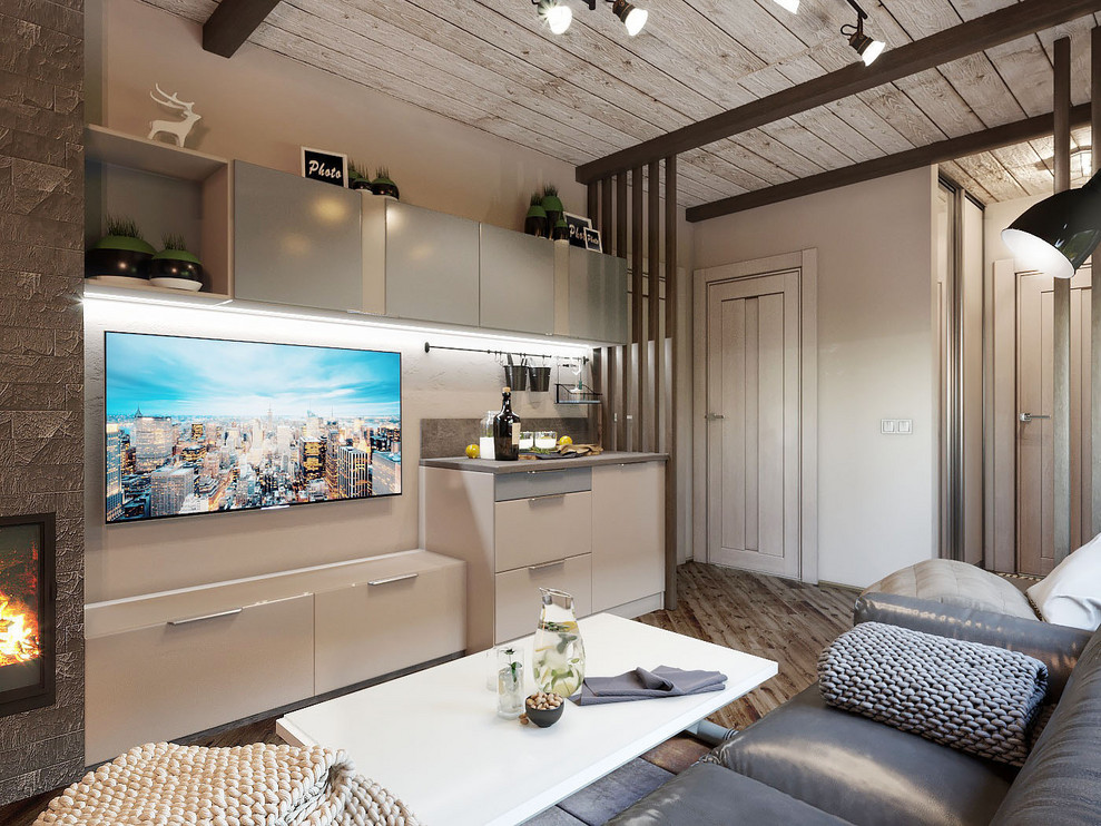 комната отдыха в сауне  в КП Алые паруса