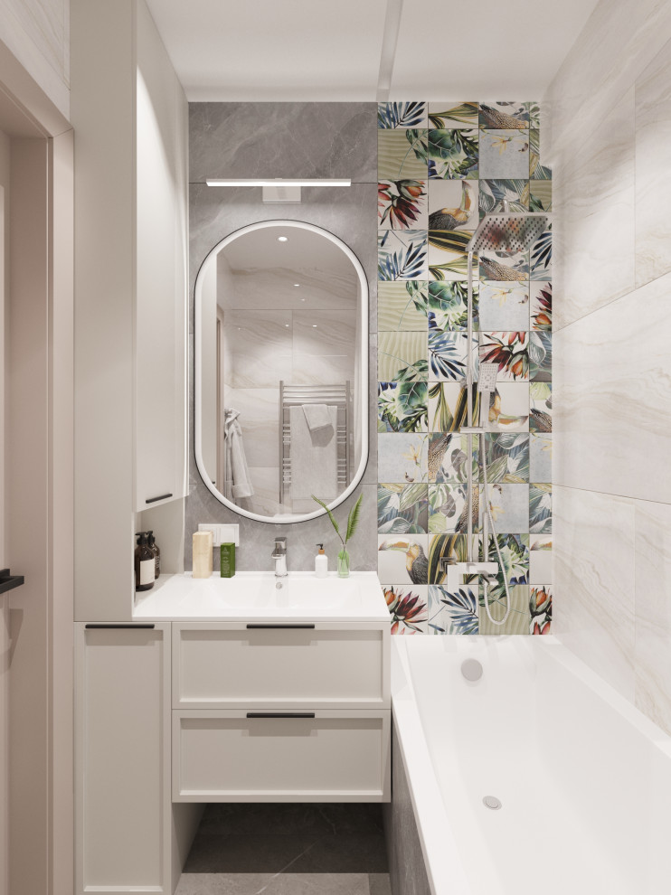 Дизайн проект квартиры 90 м2 с детской комнатой