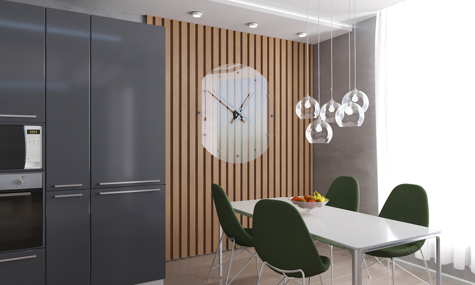 квартира 115м.кв. в современном стиле