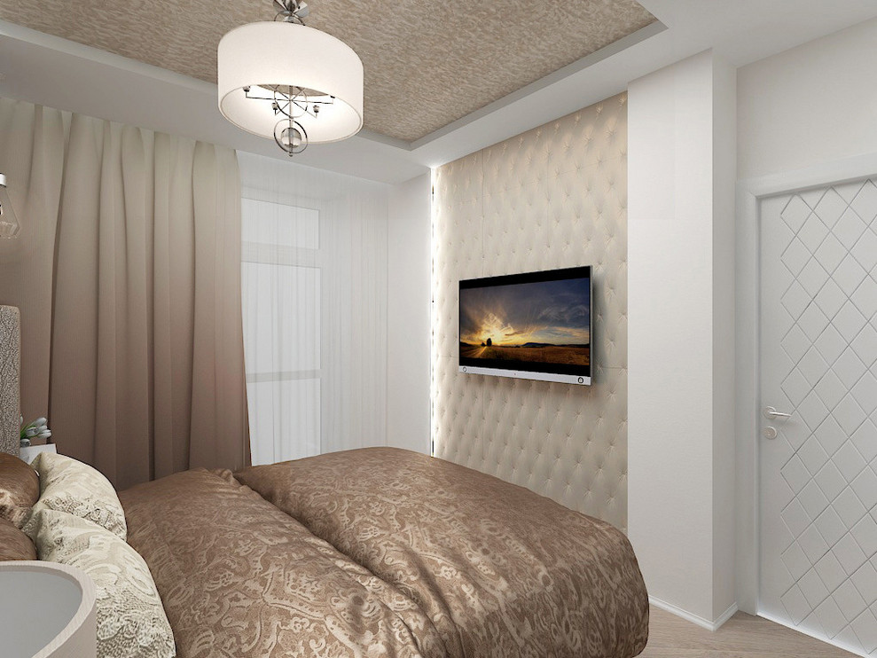 спальня в ЖК "Сочи"