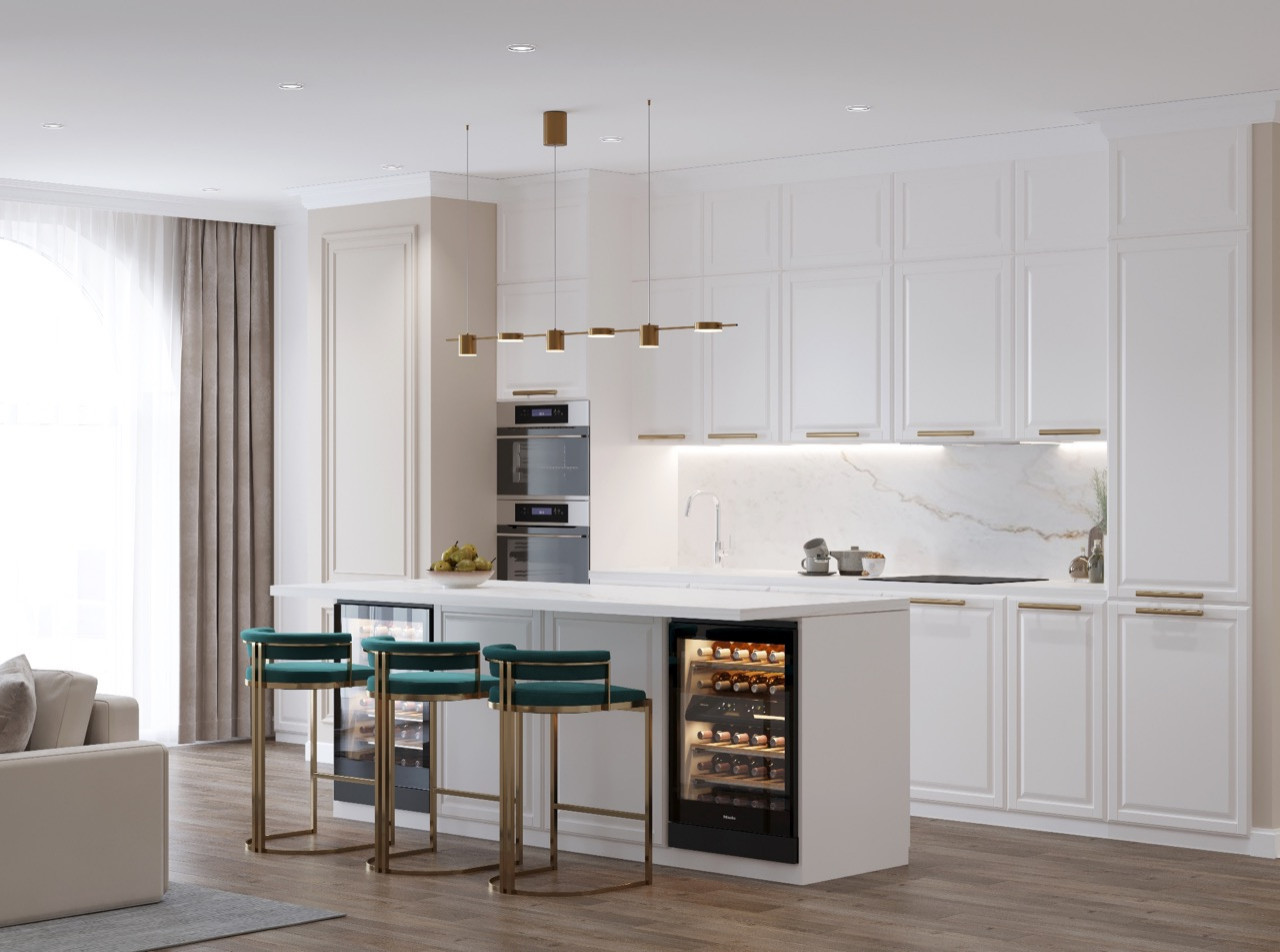 ЖК Зеленая вертикаль, 3 комнаты, 109 м²