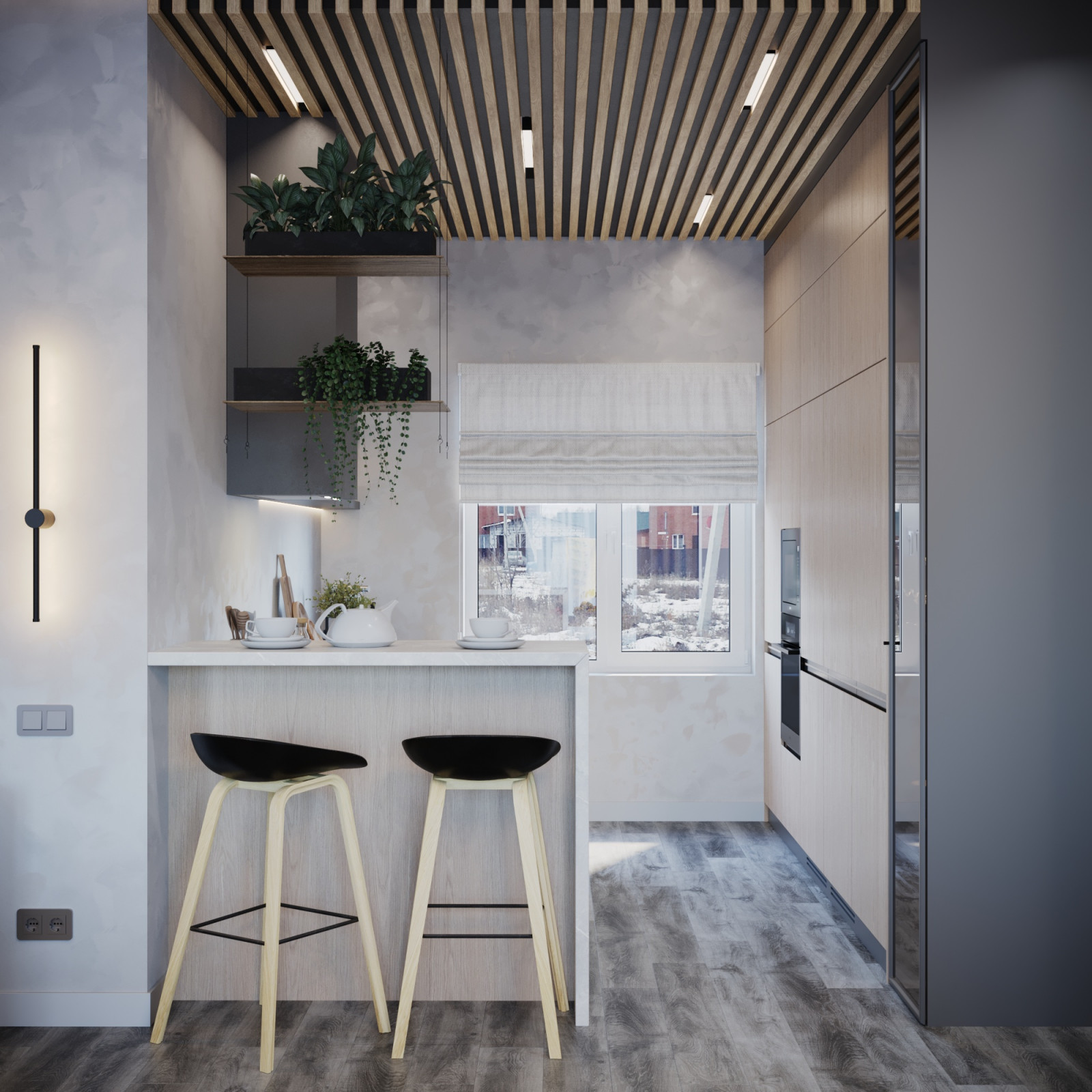 Дизайн частного дома в пригороде Барнаула