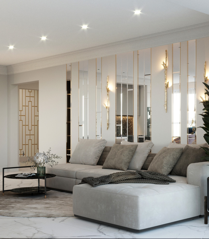 Обложка проекта: Роскошная неоклассика в ЖК Культура