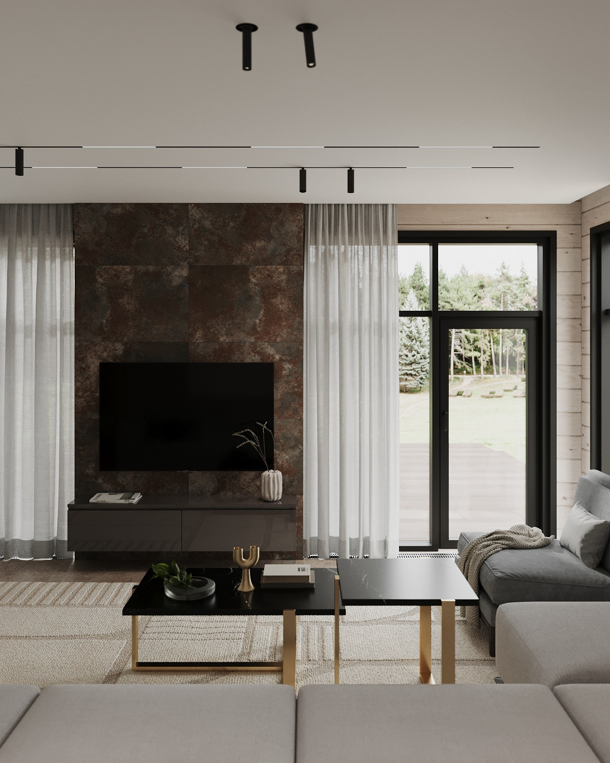 Интерьер загородного дома