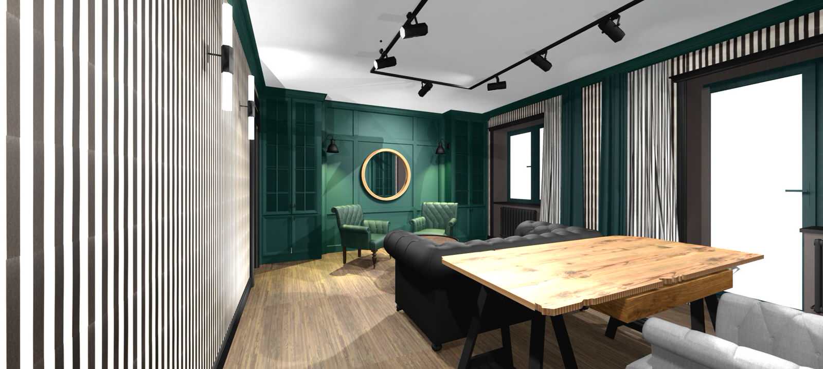 Дом в смешанном стиле