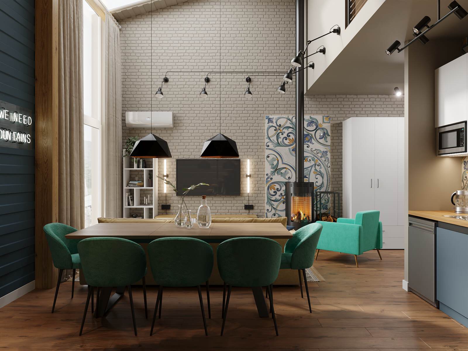 Обложка проекта: Дизайн гостевого дома в Озерном