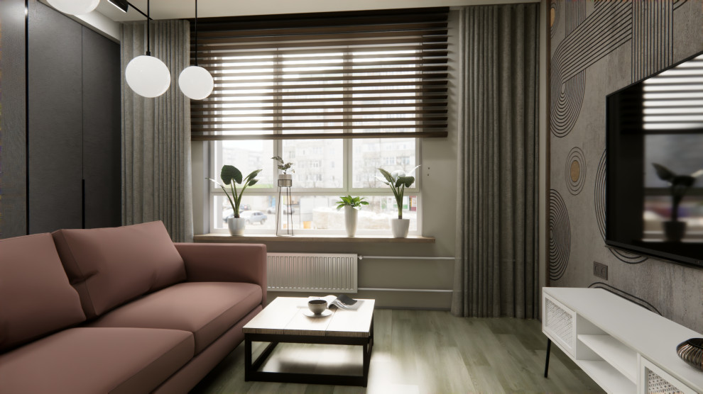 Квартира в Мытищах с элементами лофта