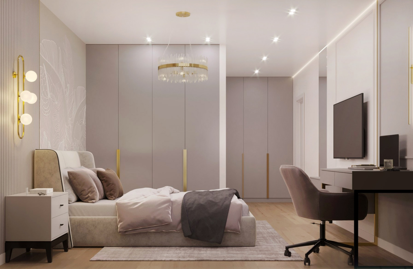 Дизайн квартиры в ЖК Изумрудный бор