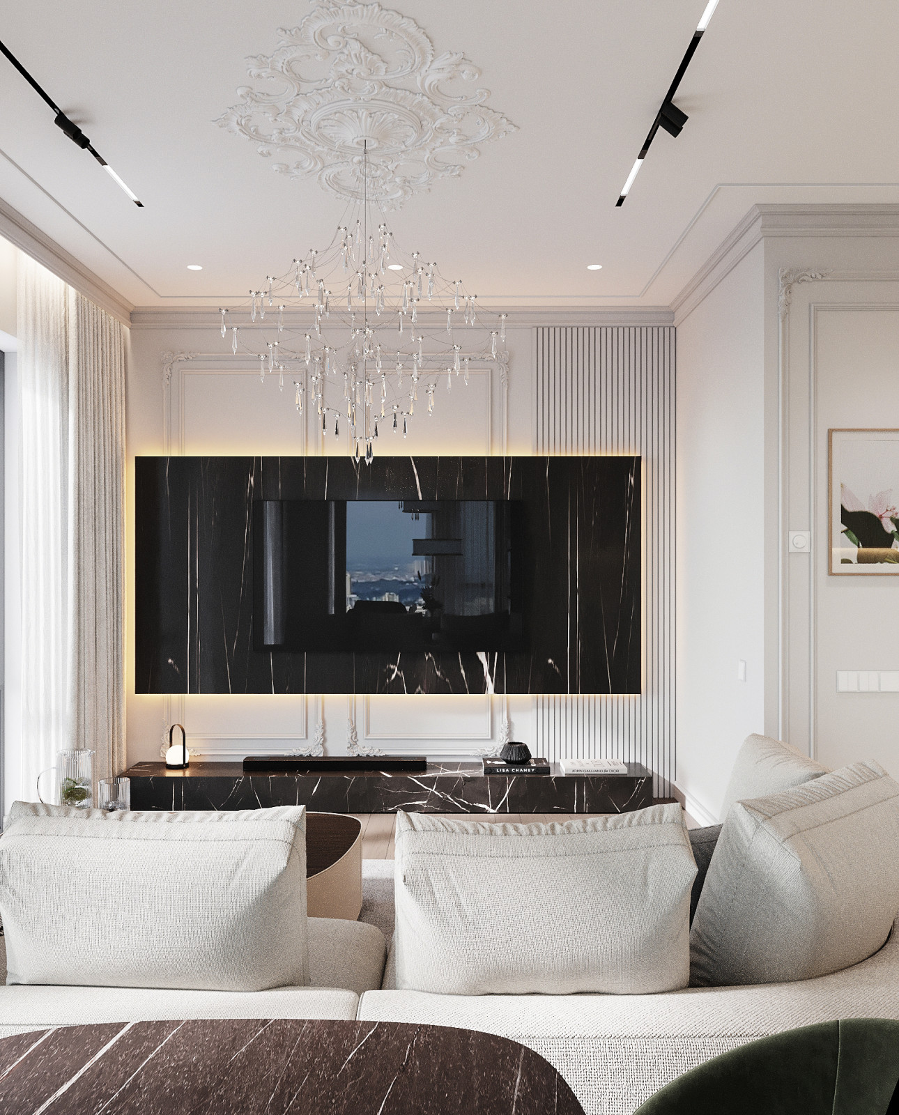 Дизайн проект в ЖК Павелецкая Сити 3 комнаты