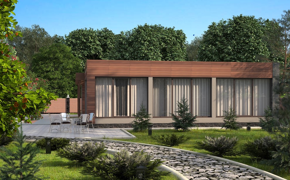 Дом в стиле Райт