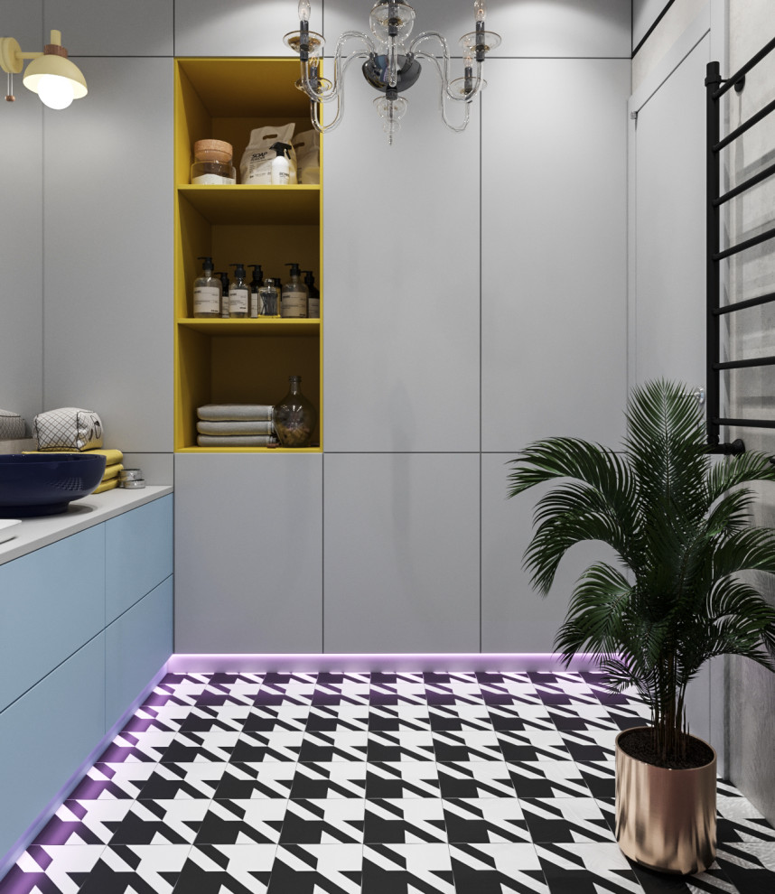 Яркая квартира в Москве