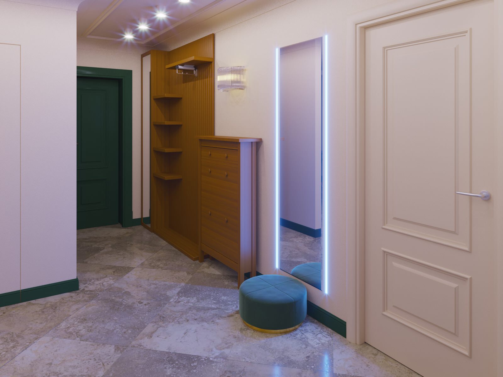 Весенний интерьер