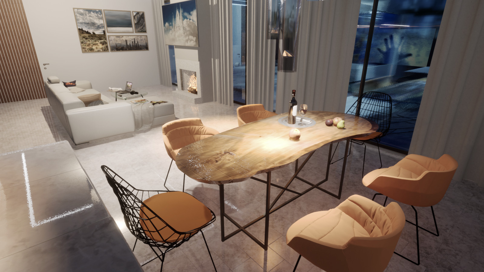 Планировки существующего коттеджа и планировка территории