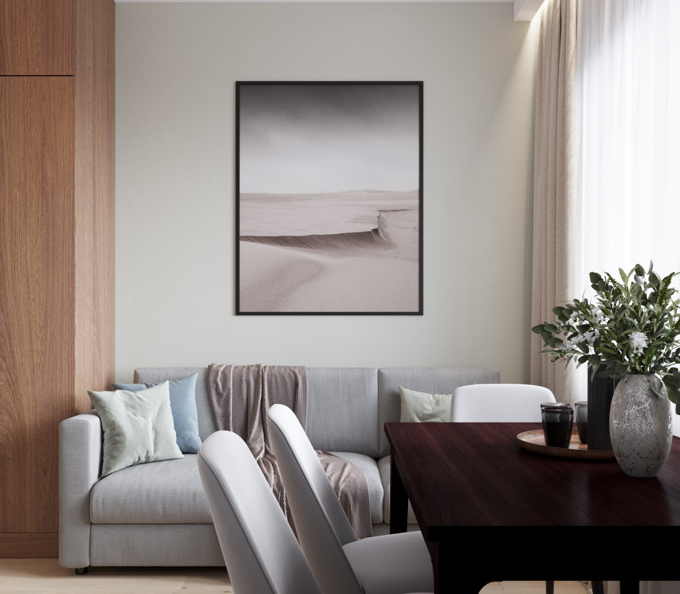 Гостиная из проекта "Природные оттенки"