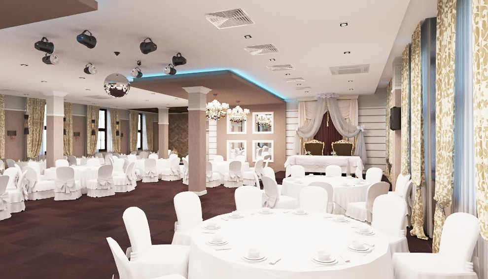 Обложка проекта: Классический ресторан на 200 мест.