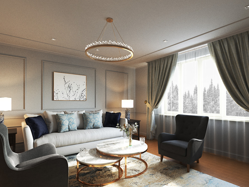 Гостиная в загородном доме, Сыктывкар