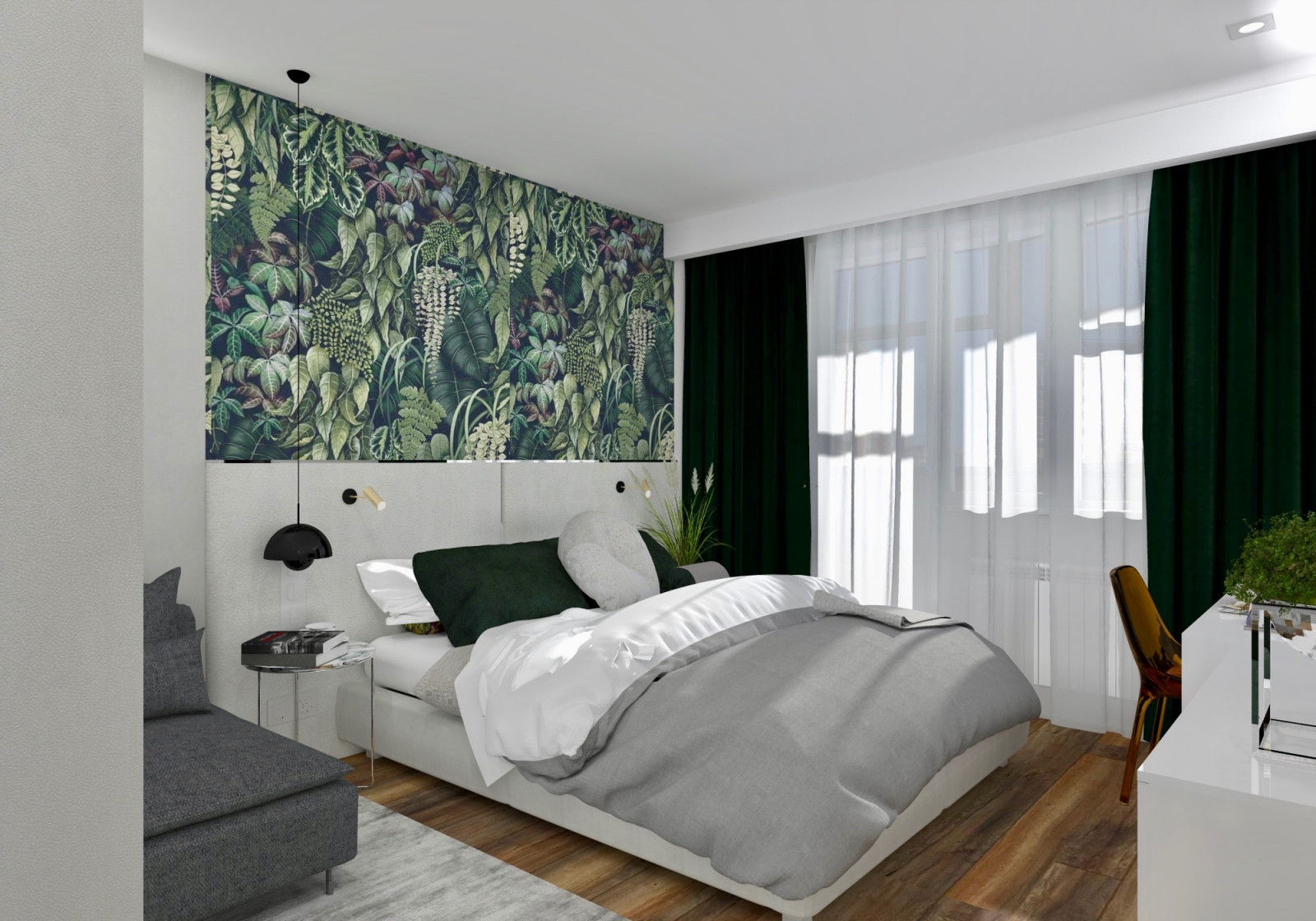 Обложка проекта: Квартира в современном стиле 37м2