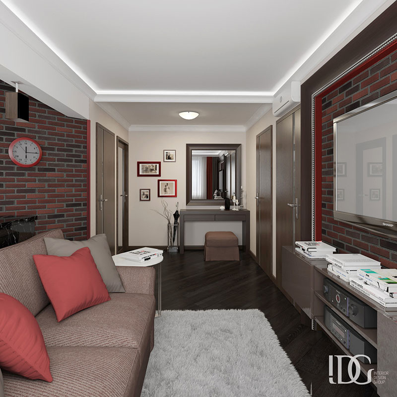 Обложка проекта: Холостяцкая квартира на улице Татарская в Москве