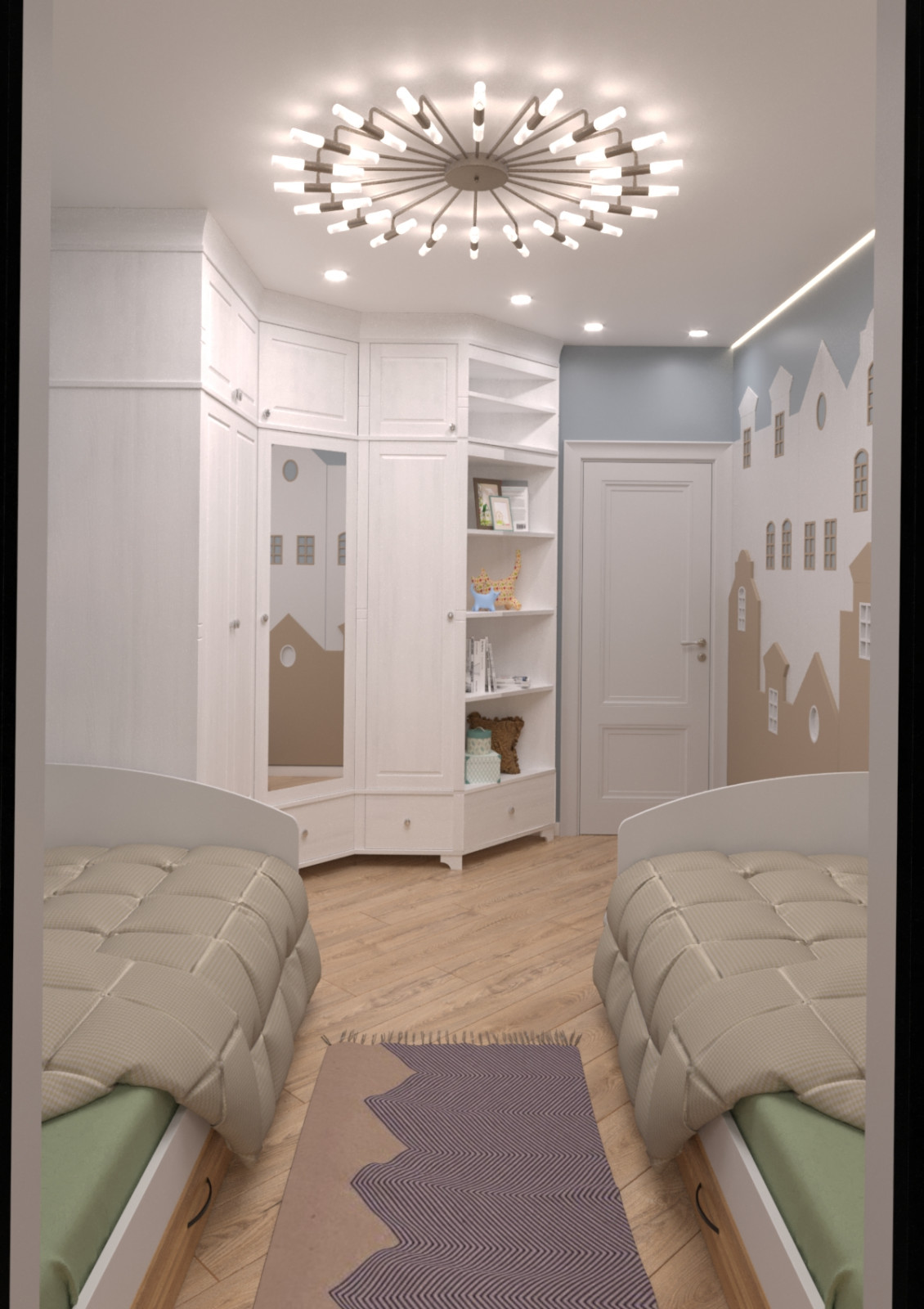 3 Комнатная квартира в ЖК Париж