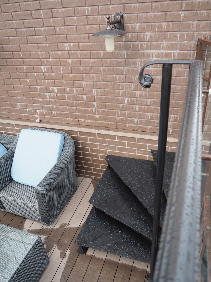 Лестница на террасу