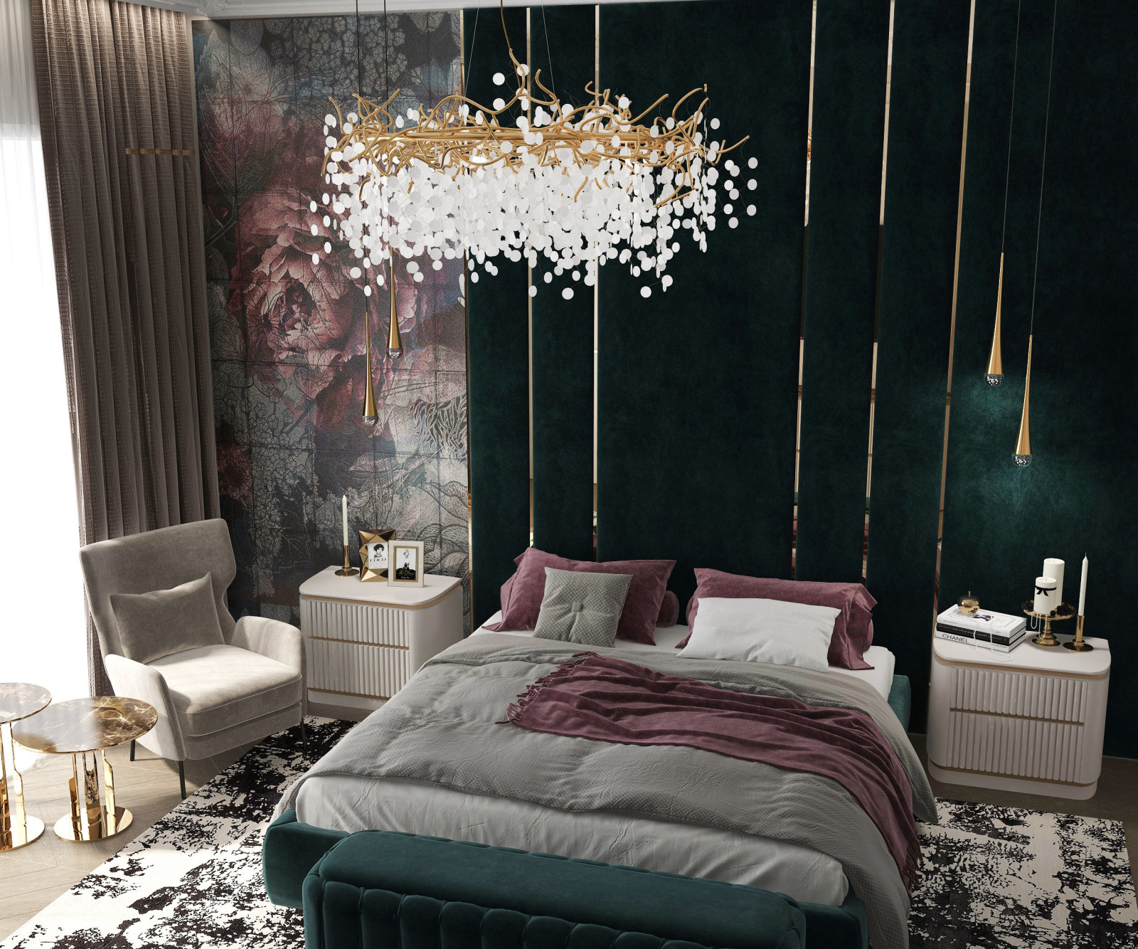 Обложка проекта: Дизайн-проект спальни