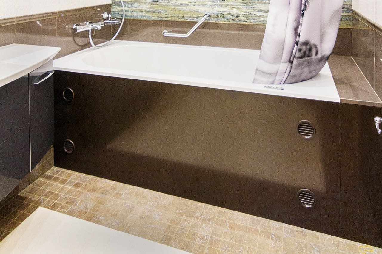 Экран под ванну из искусственного камня