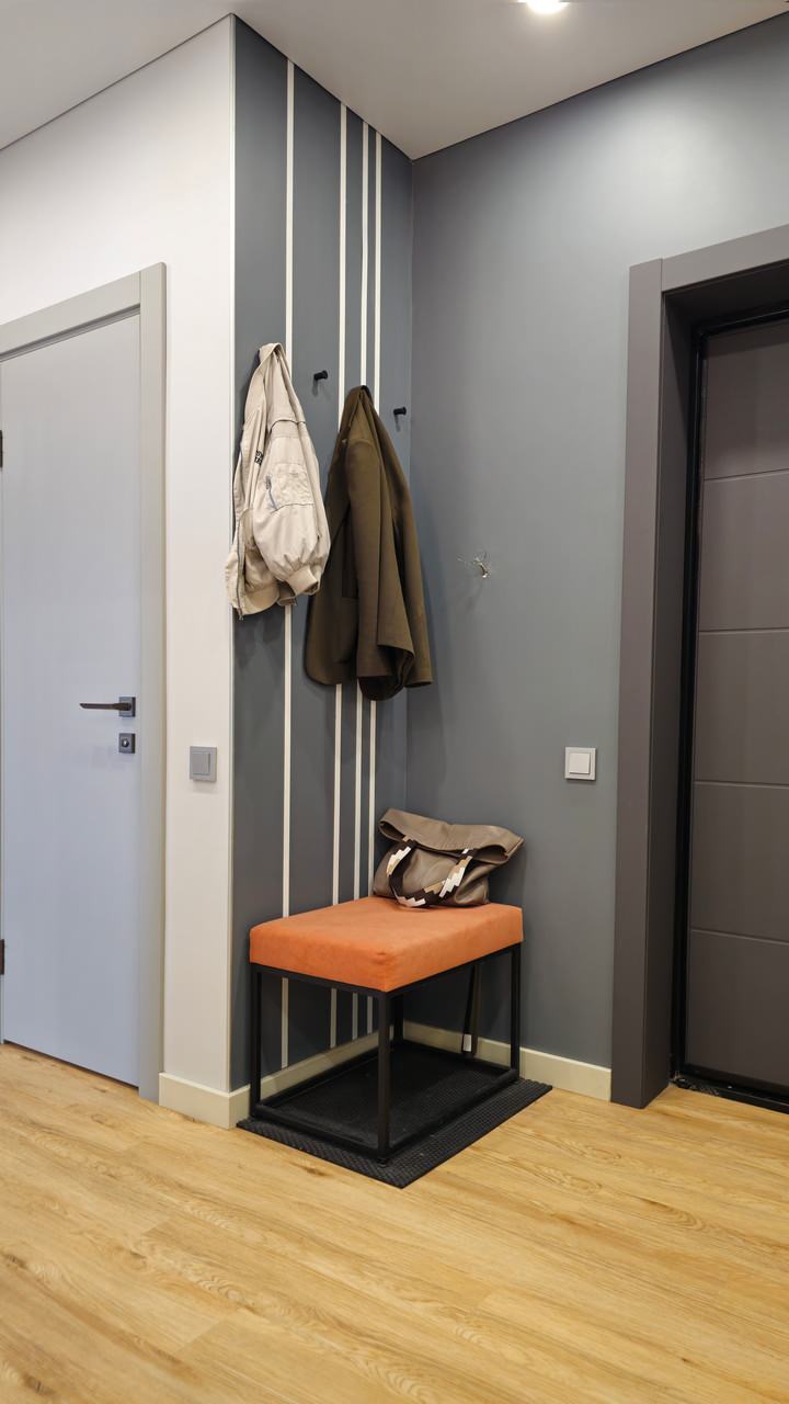 Квартира с цветными акцентами