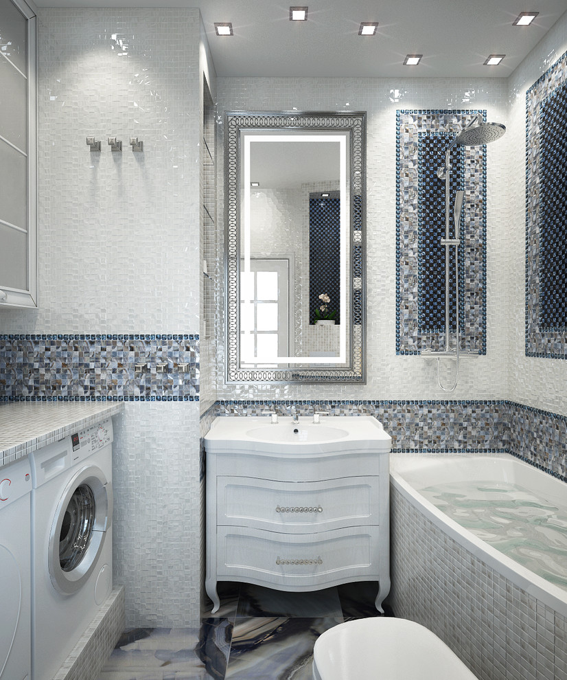 Мозаичная ванная комната