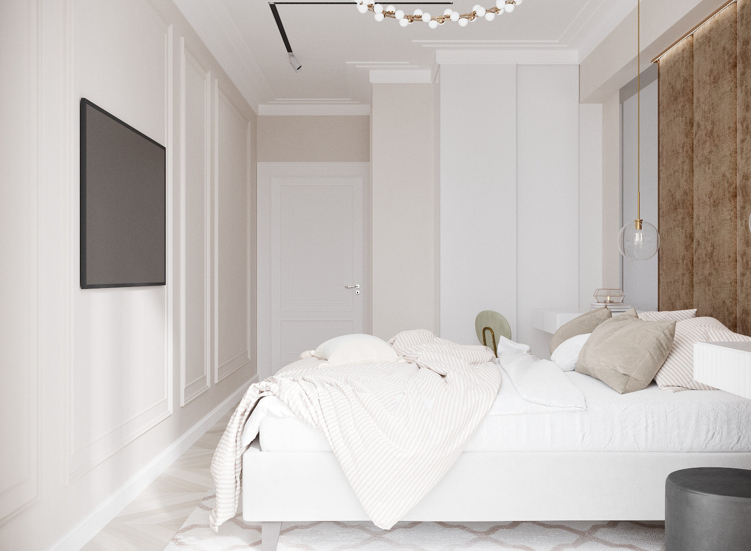 Дизайн-проект трехкомнатной квартиры в современном стиле