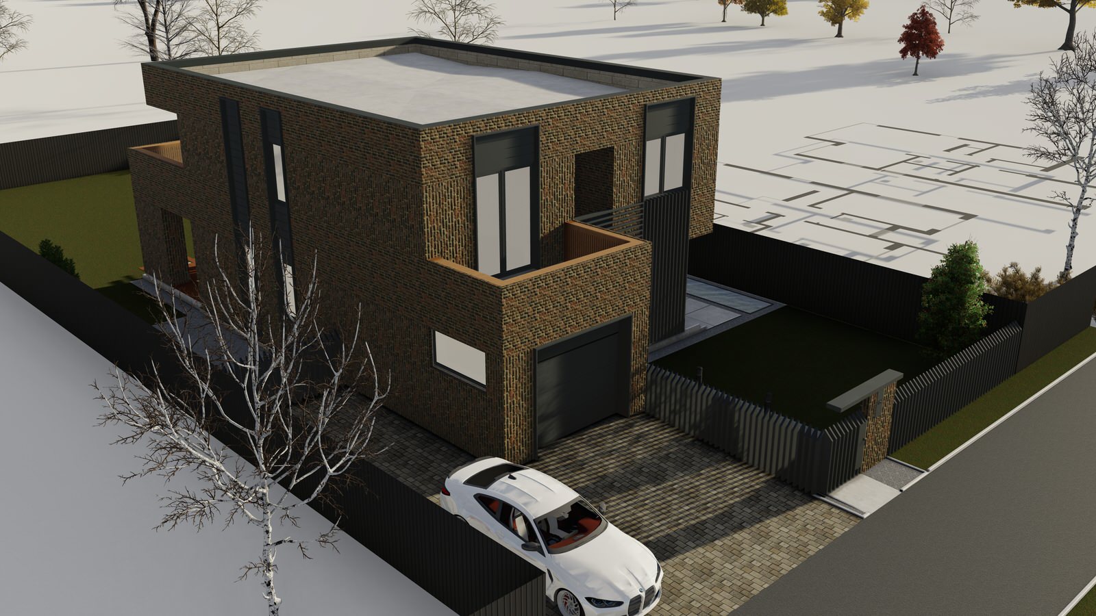 Современный дом 160 кв.м.