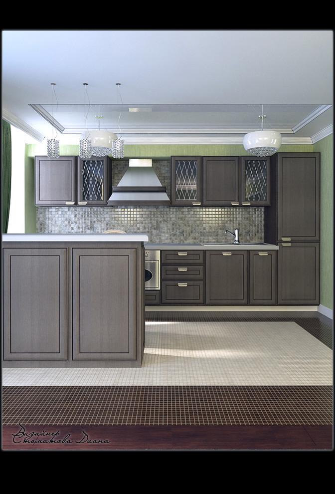 Квартира "классика в зеленом"