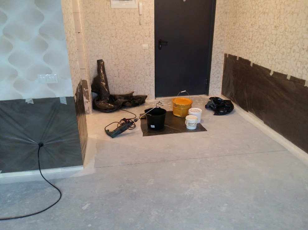 Полимерный пол в квартире.