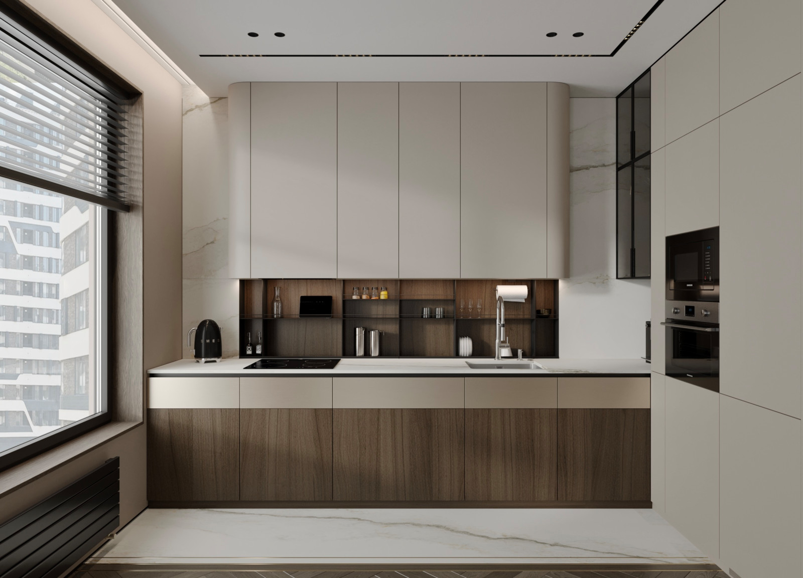 Спокойный минимализм в центре Москвы