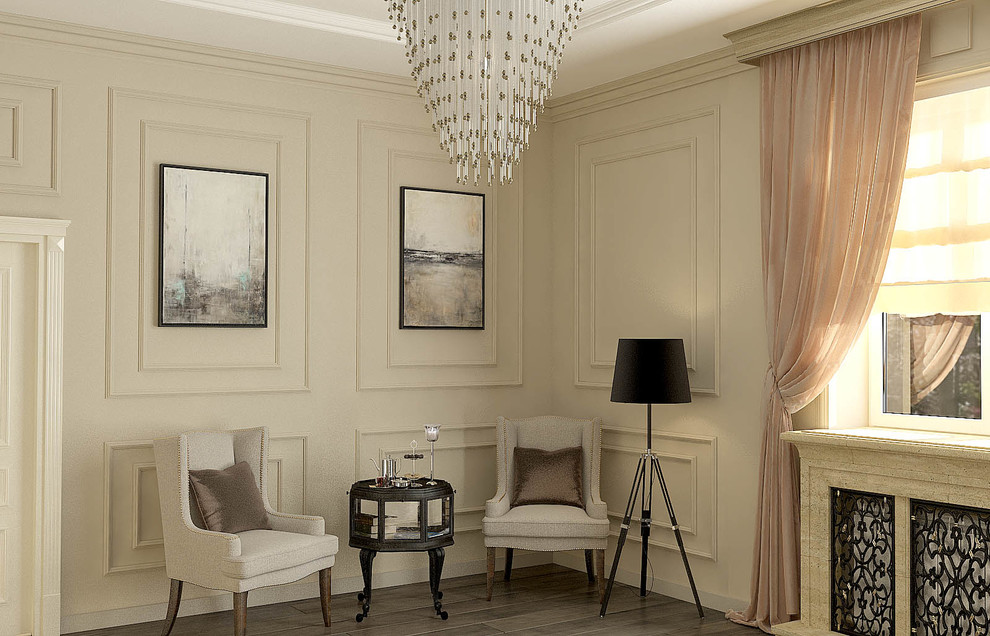 Дизайн проект дома с элементами классики