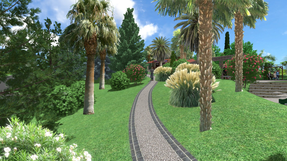 Детская площадка для санатория.