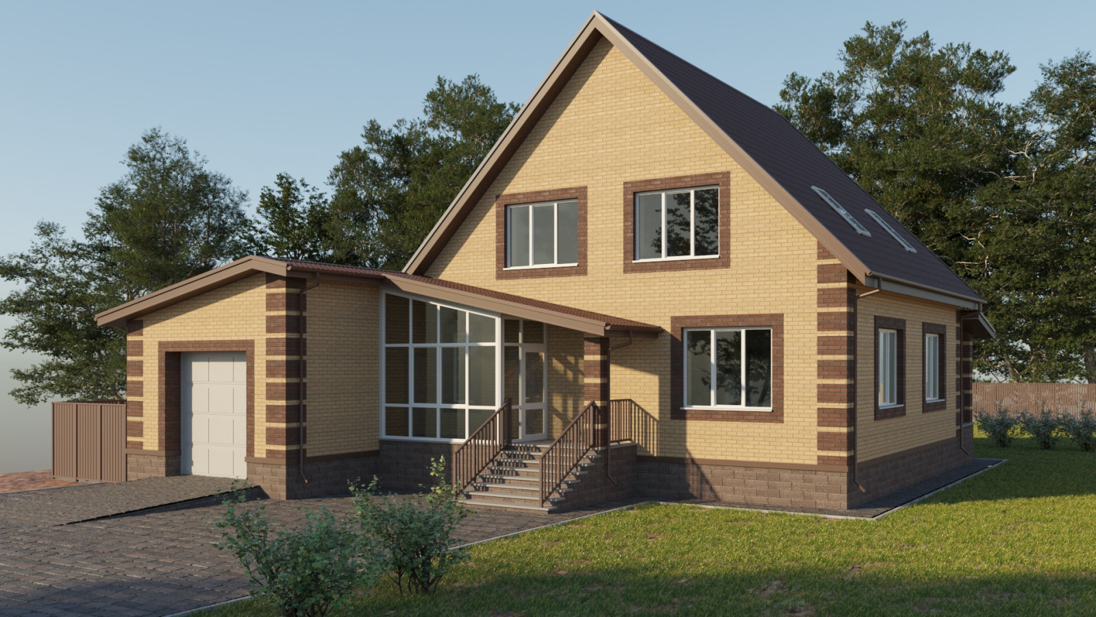 Обложка проекта: Дом в Новой отрадовке