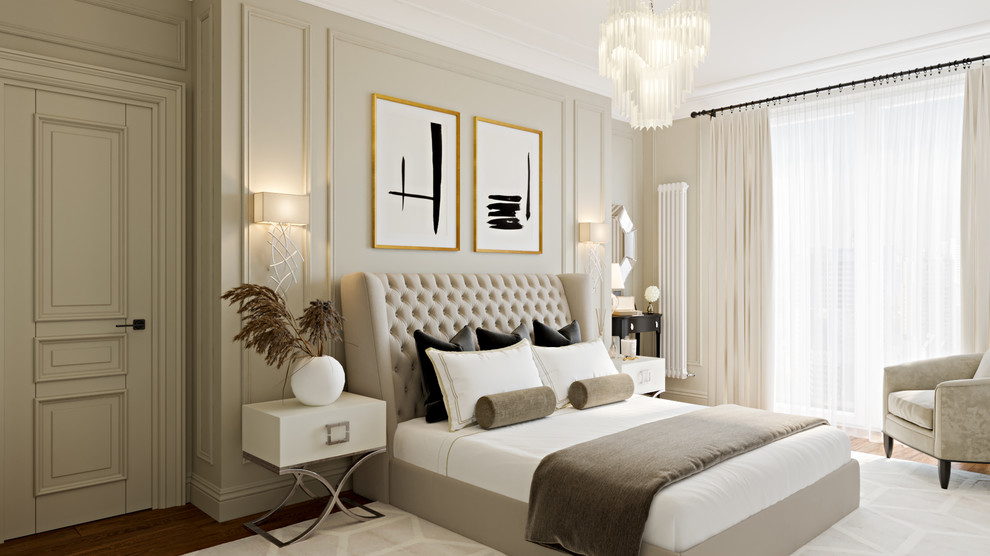 Спальня в ЖК Басманный 5