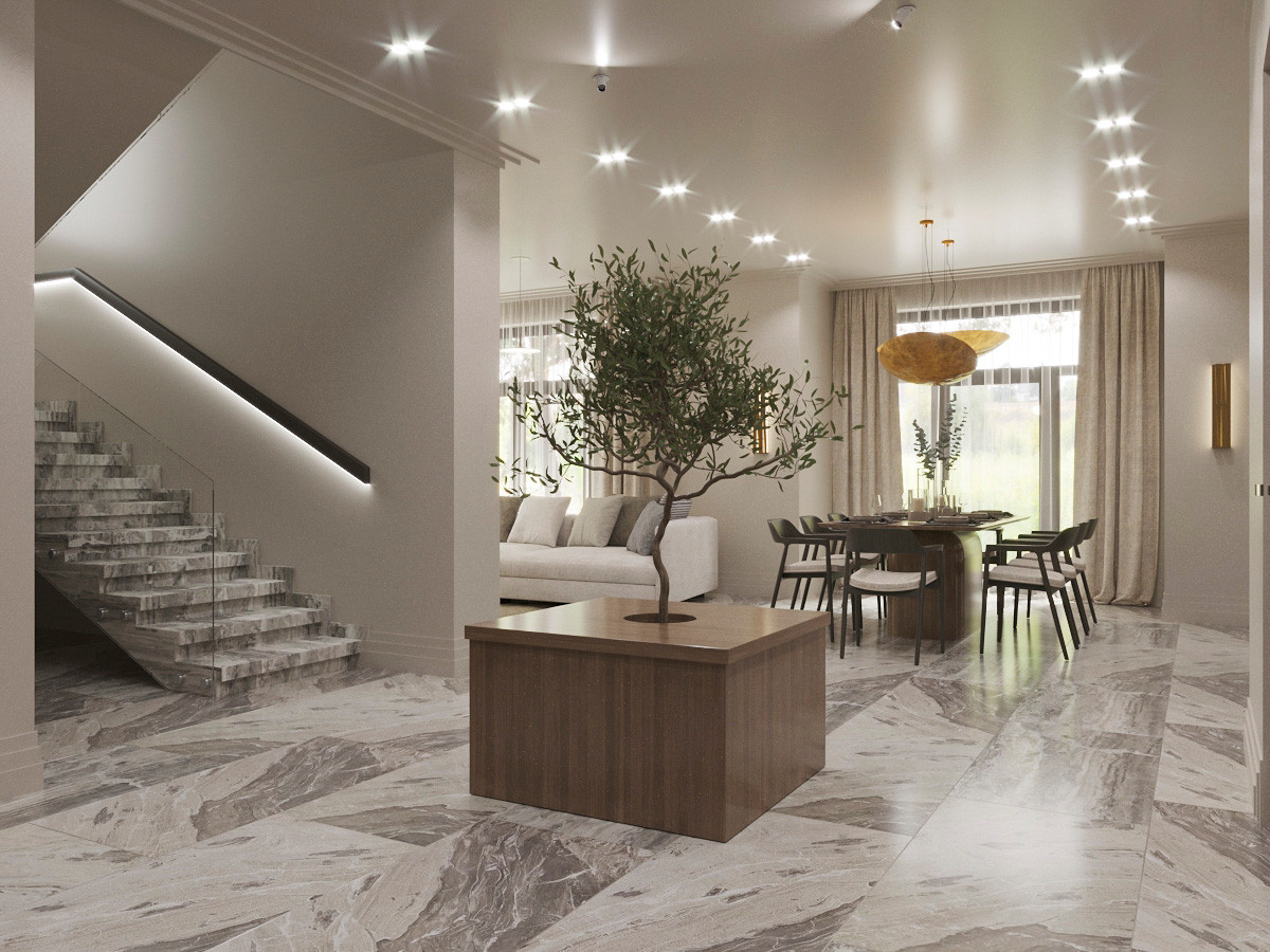 Проект дома на новой риге для семьи Пынзарей Сергея и Дарьи