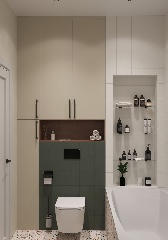 Ванная комната из проекта "Коммунарка - 1"