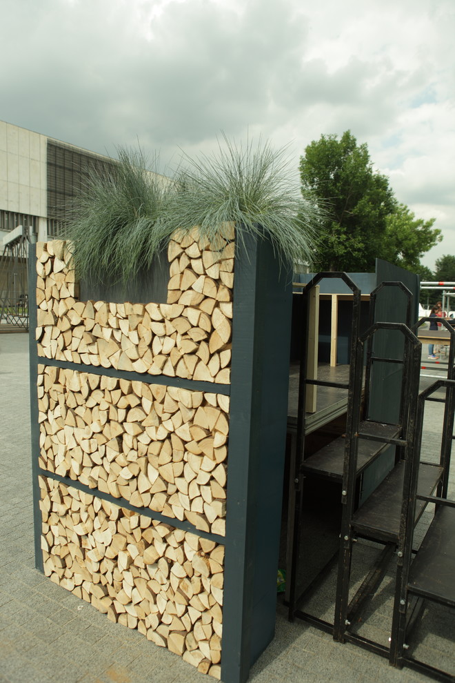 Балкон в экостиле