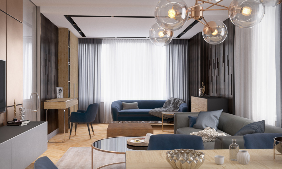 Обложка проекта: Апартаменты 64м2 в Москве